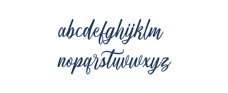 Centie Script Personal Use Lowercase