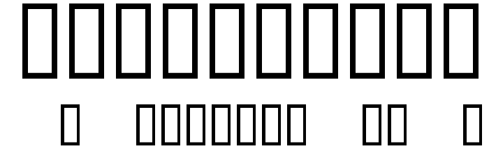 Centipede-Regular Font OTHER CHARS