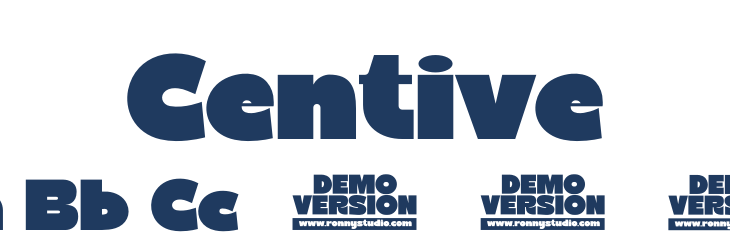 Centive Font Preview