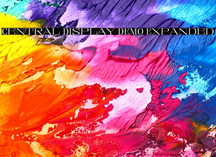 Central Display DEMO Expanded Example 3