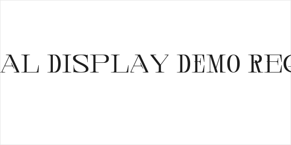 Central Display DEMO Regular Logo