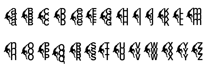 CentreClimbers Font LOWERCASE