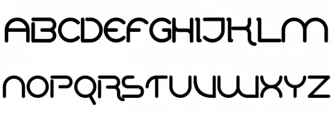 Centrum Font UPPERCASE