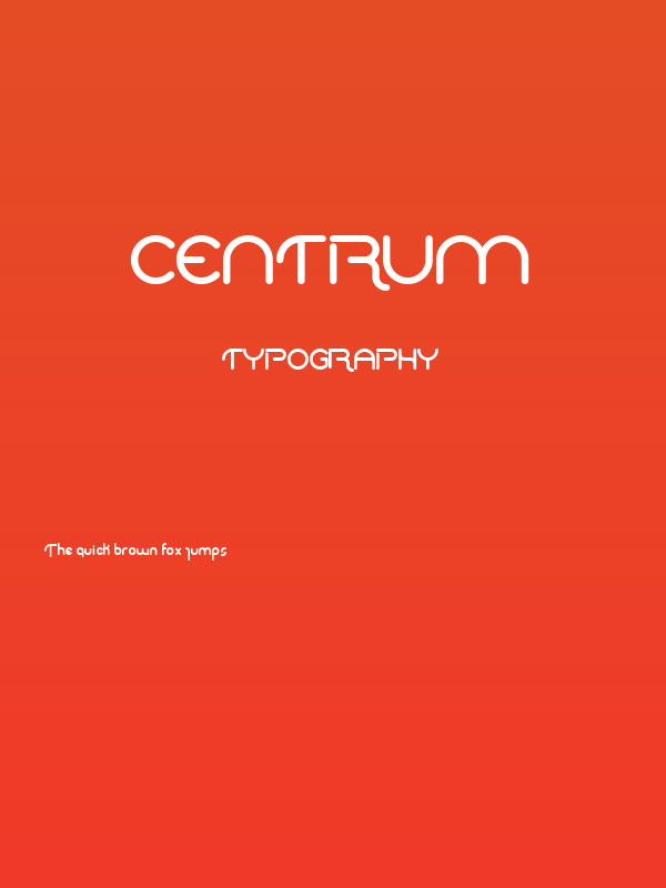 Centrum Poster