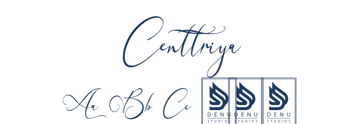 Centtriya Font Preview