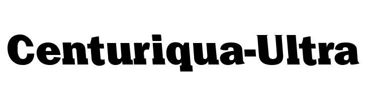 Centuriqua-Ultra Font