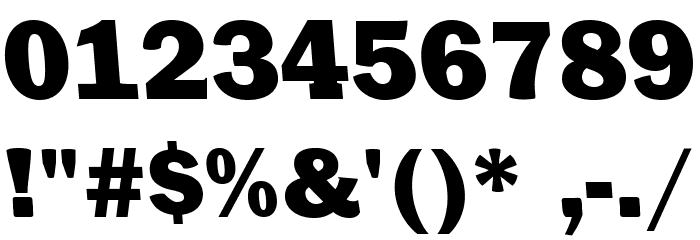 Centuriqua-Ultra Font OTHER CHARS