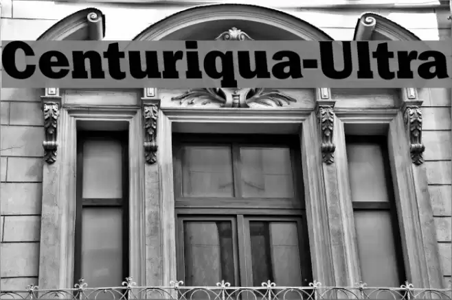 Centuriqua-Ultra Font examples