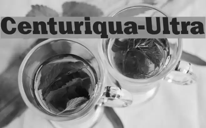 Centuriqua-Ultra Font examples