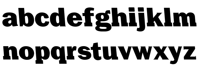 Centuriqua-Ultra Font LOWERCASE