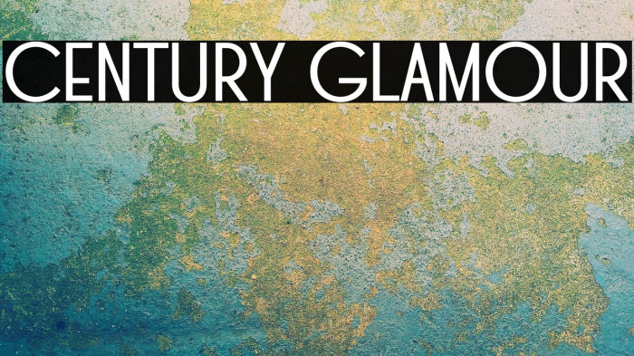 Century Glamour Example 1