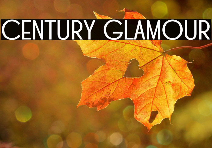 Century Glamour Example 2