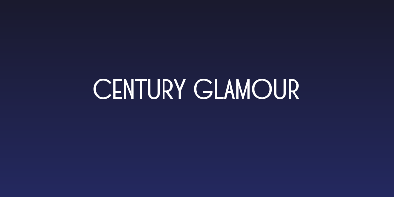 Century Glamour Social Header