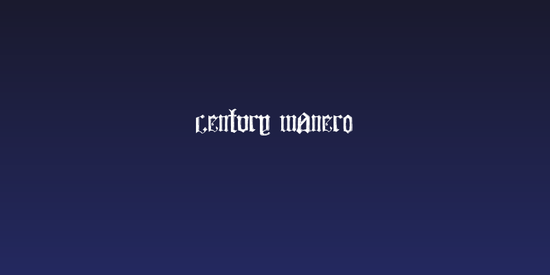 Century Manero Social Header
