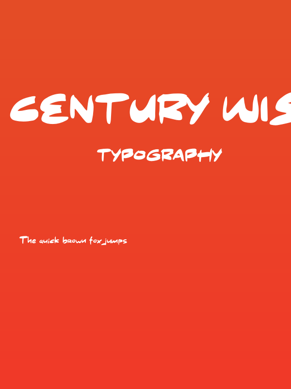 Century Wishes Poster