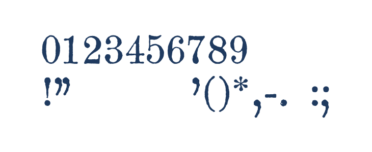 Century modern TT Regular Other Characters