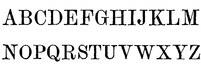 old century font f