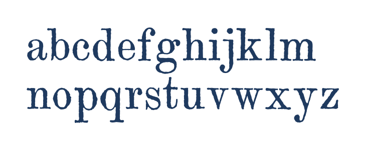 Century modern TT Regular Lowercase