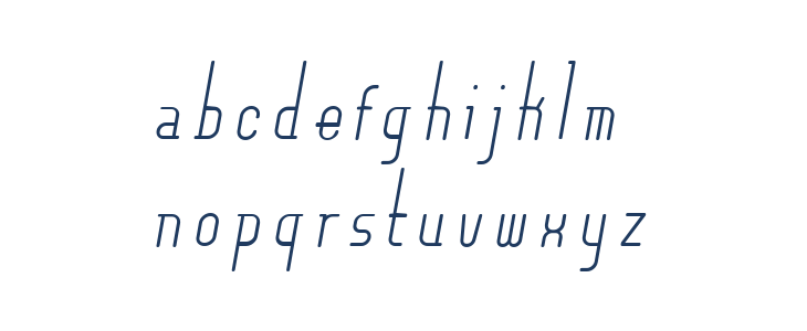 Centurylight Lowercase