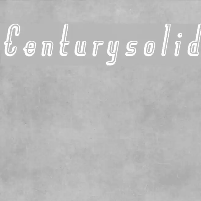 Centurysolid Font examples