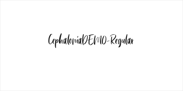 CephaloniaDEMO-Regular Logo