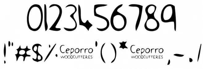 Ceporro Font OTHER CHARS