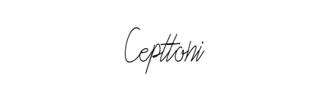 Cepttoni  Fuentes Gratis Descargar