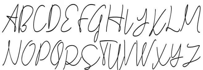 Cepttoni Schriftart Groß