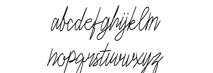 Cepttoni Font LOWERCASE