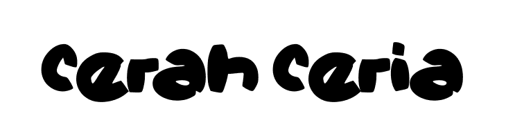Cerah Ceria  Free Fonts Download