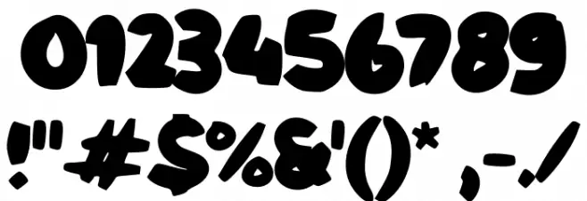 Cerah Ceria Font OTHER CHARS