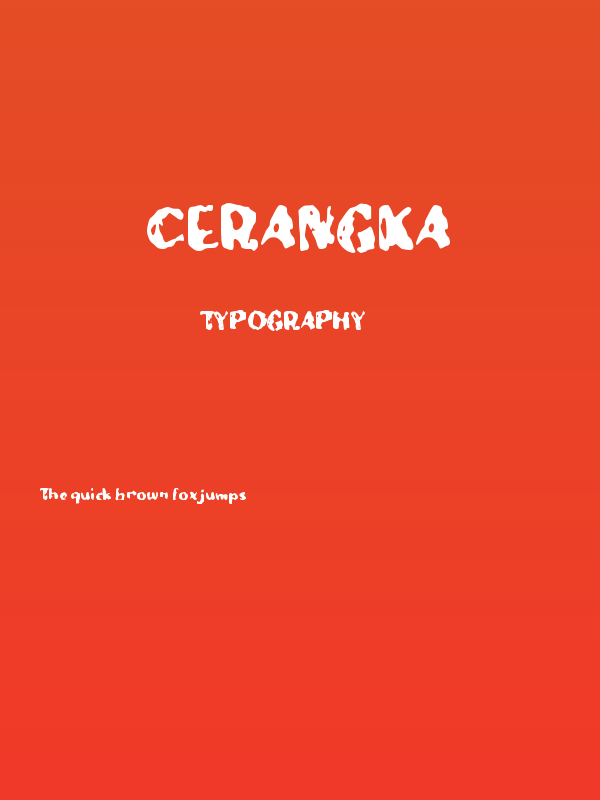Cerangka Poster