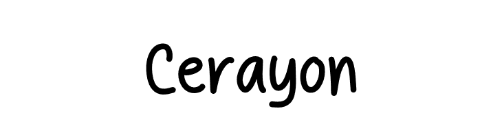 Cerayon  Frei Schriftart Herunterladen