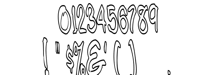 Cerbature Font OTHER CHARS