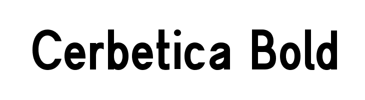 Cerbetica Bold Font