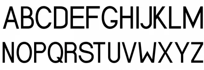 Cerbetica 字体 大写