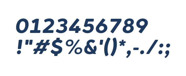 Cerco DEMO Bold Italic Other Characters