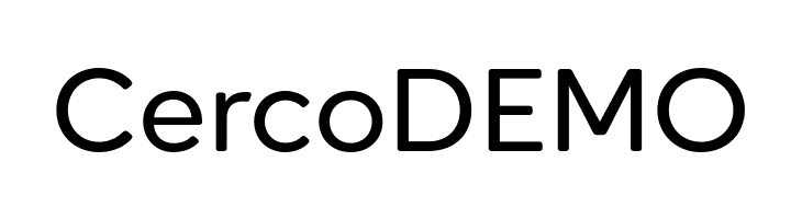 Cerco DEMO  フリーフォントのダウンロード