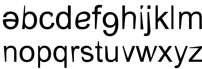 CerebralPares Falk Font LOWERCASE