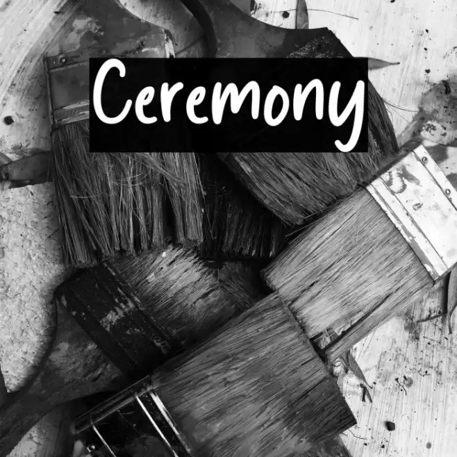 Ceremony Font examples
