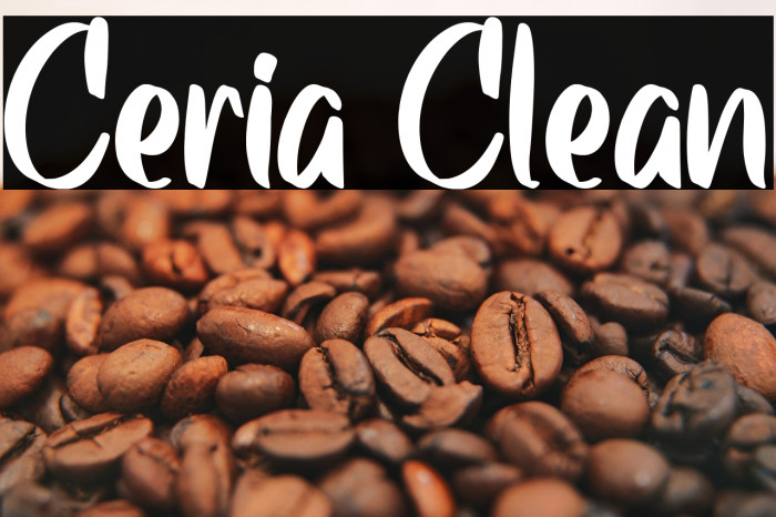 Ceria Clean Example 1