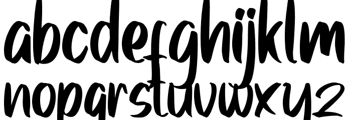 Ceria Clean Font LOWERCASE