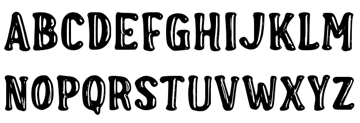 Ceritane Font LOWERCASE