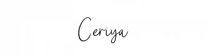 Ceriya  Frei Schriftart Herunterladen