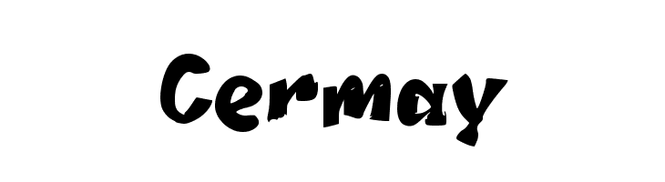 Cermay  Frei Schriftart Herunterladen