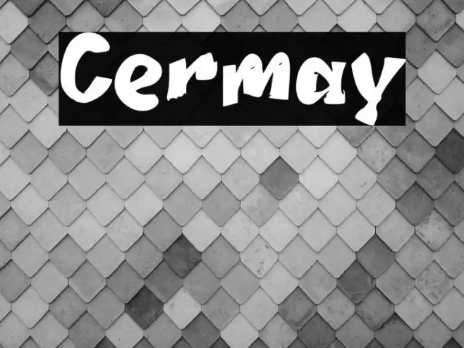 Cermay Font examples