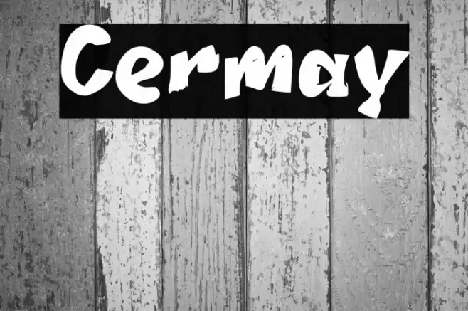 Cermay Font examples