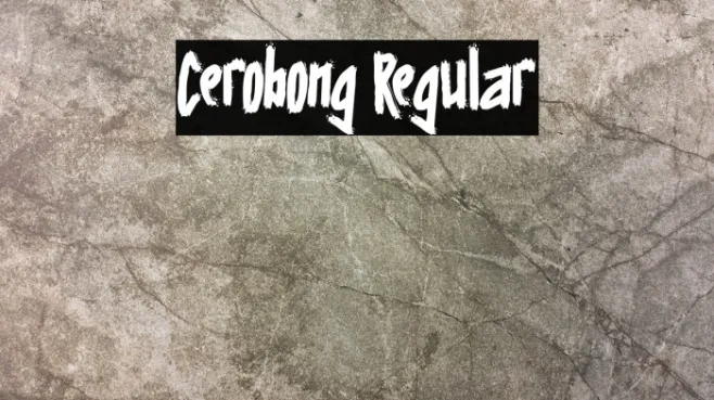 Cerobong Regular Example 1