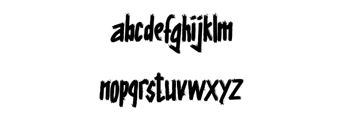 Cerobong Regular Font LOWERCASE