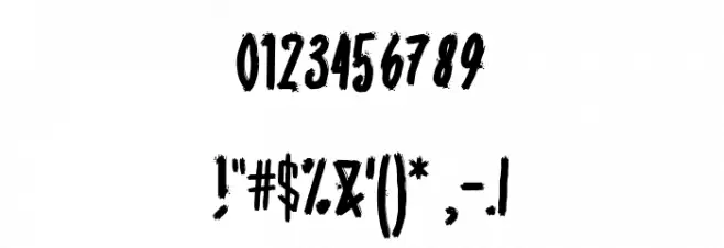 Cerobong-Regular Font OTHER CHARS